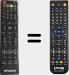 Comando &agrave; dist&acirc;ncia substituto de TDL22F4PR001