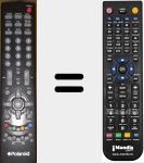 Comando &agrave; dist&acirc;ncia substituto de TLU01943B