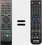 Comando &agrave; dist&acirc;ncia substituto de QXT37DD