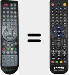 Comando &agrave; dist&acirc;ncia substituto de QUA002