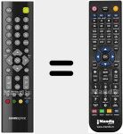 Comando &agrave; dist&acirc;ncia substituto de RC301