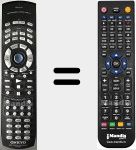 Comando &agrave; dist&acirc;ncia substituto de RC-460M (24140460)