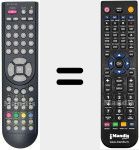 Comando &agrave; dist&acirc;ncia substituto de RC D3 02