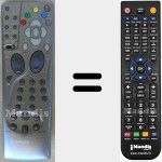 Comando à distância substituto de RC1000 (21055030)