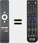 Comando à distância substituto de RC112A (306044027FHUN0)