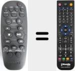 Comando &agrave; dist&acirc;ncia substituto de RC19621004/01 (314011851060)