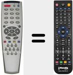 Comando &agrave; dist&acirc;ncia substituto de RC2340