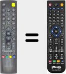 Comando à distância substituto de RC3010E01