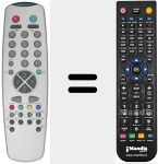 Comando à distância substituto de RC 3040