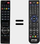 Comando &agrave; dist&acirc;ncia substituto de RC3920 (20501811)