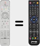 Comando &agrave; dist&acirc;ncia substituto de RC4491/01B (3128 147 20171)