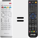 Comando à distância substituto de RC1683701/01H (313923811832)