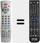 Comando &agrave; dist&acirc;ncia substituto de RC T-10