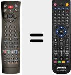 Comando &agrave; dist&acirc;ncia substituto de RCT 10