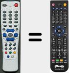 Comando à distância substituto de DSR7000 (9170110)