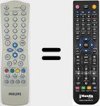 Comando &agrave; dist&acirc;ncia substituto de REMCON1664