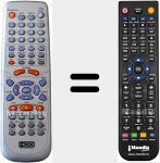 Comando à distância substituto de REMCON185