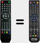 Comando &agrave; dist&acirc;ncia substituto de REMCON648