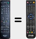 Comando &agrave; dist&acirc;ncia substituto de RM-S04A (994800914)