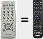 Comando &agrave; dist&acirc;ncia substituto de RM-SCP300 (147670511)