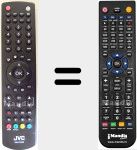 Comando &agrave; dist&acirc;ncia substituto de RMC2506 (23004276)