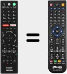 Comando &agrave; dist&acirc;ncia substituto de RMF-TX220E (149346621)