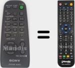 Comando &agrave; dist&acirc;ncia substituto de RMSD70S