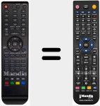 Comando &agrave; dist&acirc;ncia substituto de TDD2210