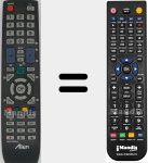 Comando &agrave; dist&acirc;ncia substituto de BN59-00862A