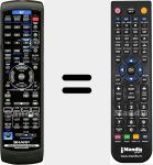 Comando &agrave; dist&acirc;ncia substituto de RRMCGA163AWSA