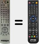 Comando &agrave; dist&acirc;ncia substituto de RMT-V 503 C (988506747)