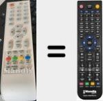 Comando &agrave; dist&acirc;ncia substituto de LD22WDVD105