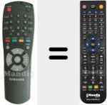 Comando &agrave; dist&acirc;ncia substituto de AA5900116A