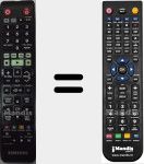 Comando &agrave; dist&acirc;ncia substituto de AK59-00164A