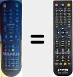 Comando &agrave; dist&acirc;ncia substituto de LD24-234DB