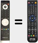 Comando &agrave; dist&acirc;ncia substituto de RC1800 (20484758)