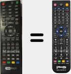 Comando à distância substituto de ST215DBU