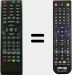 Comando &agrave; dist&acirc;ncia substituto de 08015045