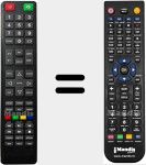 Comando &agrave; dist&acirc;ncia substituto de SEL001