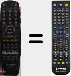 Comando &agrave; dist&acirc;ncia substituto de HFDL-1080