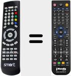 Comando &agrave; dist&acirc;ncia substituto de TITANIUM V2