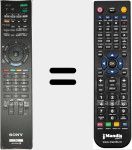 Comando &agrave; dist&acirc;ncia substituto de RM-ED 031 (148771511)