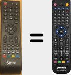 Comando à distância substituto de BM24D1 Smart