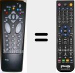 Comando &agrave; dist&acirc;ncia substituto de TC100 (20879570)