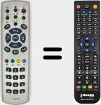 Comando à distância substituto de RC 2183 (313P10821831)