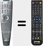 Comando &agrave; dist&acirc;ncia substituto de TVRC2