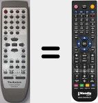 Comando &agrave; dist&acirc;ncia substituto de EUR7702270