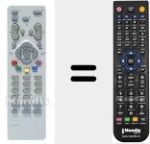 Comando &agrave; dist&acirc;ncia substituto de RC 311 TA 1 G (21282880)