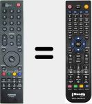 Comando &agrave; dist&acirc;ncia substituto de CT-90307 (75011184)