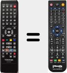 Comando &agrave; dist&acirc;ncia substituto de SE-R0345 (79104485)